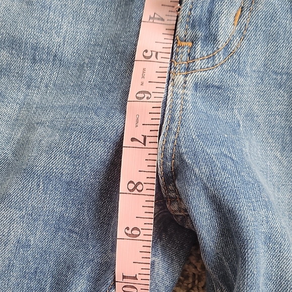 ZaraxClassic Blue Distressed Women's Boybriend Jeans Size 6 - Picture 8 of 10